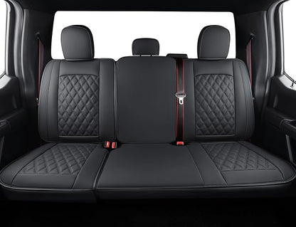 LUCKYMAN CLUB F150 Faux Leather Seat Covers Fit - Image 5