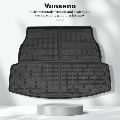 Vanseno Compatible for 2019-2025 Toyota Rav 4 Floor Mats & Cargo Liners Car - Image 3