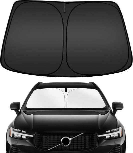 ARISMOTOR Windshield Sun Shade for Volvo XC60 2018-2025 2026, Custom Fit by ARISMOTOR
