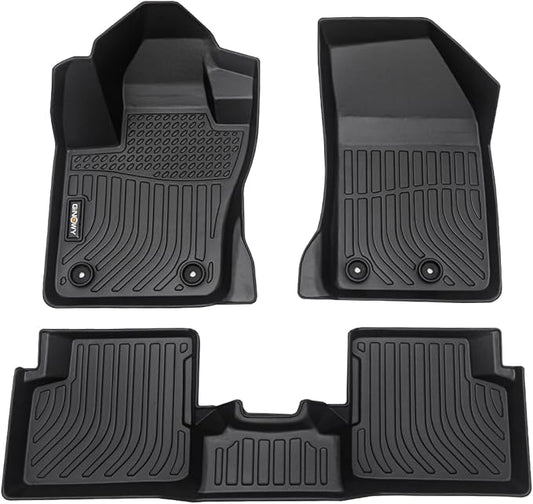 GINOWY- Floor Mats for Jeep Renegade 2015-2024 2025, TPE All Weather Car Floor by GINOWY
