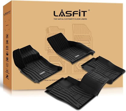 LASFIT Floor Mats Fit for Lincoln Continental 2020 2019 2018 2017, All Weather - Image 9