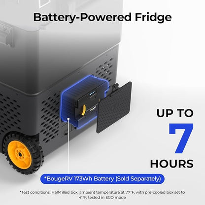 BougeRV 12 Volt Car Refrigerator, CRD2 61 Quart Portable Fridge Freezer - Image 5