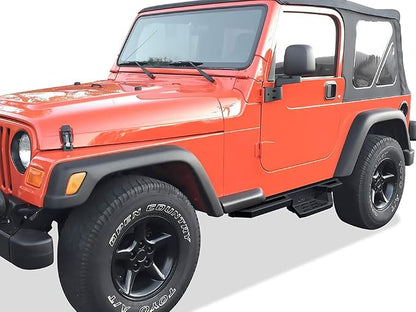 APS 304 Stainless Steel Pocket Steps Running Boards Side Bars Compatible - Image 2