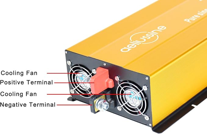 2000W Pure Sine Wave Inverter-36V DC to 110V 120V AC Power Converter - Image 3