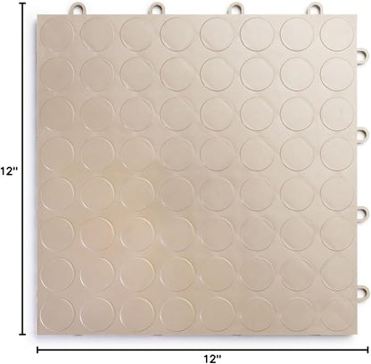 Big Floors RaceDeck CircleTrac, Interlocking Non-Slip Garage Flooring Tile - Image 8