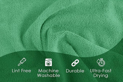 Avalon Towels Microfiber Cleaning Cloths Size 16" x 16", Highly Absorbent - Image 7