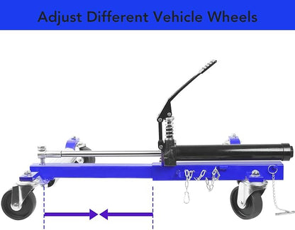 2 Pcs Car Wheel Dolly with Hydraulic Tire Jack, 1500LBS Capacity Trailer Dolly - Image 5