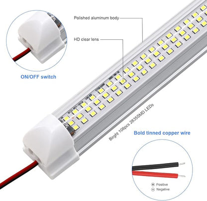 12v LED Interior Light Bar | 108LEDs 1600LM 6W DC 12 Volt led Strip Lights - Image 4