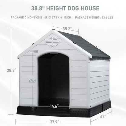 LEMBERI Durable Waterproof Plastic Dog House - Image 7