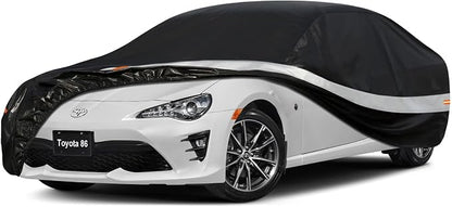 10 Layers Car Cover Custom Fit for Subaru BRZ/Toyota 86, Waterproof All Weather by Holthly