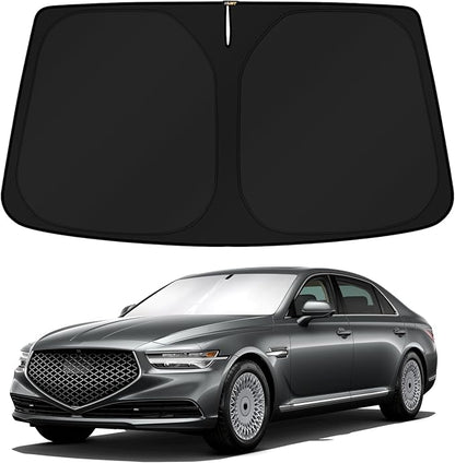 KUST Windshield Sun Shade for 2017-2022 Genesis G90 Sedan Accessories Custom by KUST