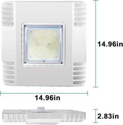 OSTEK 2 Pack LED Gas Station Canopy Light, 150W Carport Ceiling Light 5700K - Image 4