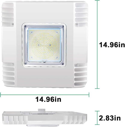 OSTEK LED Gas Station Canopy Light, 150W Carport Ceiling Light 5700K, Outdoor - Image 4