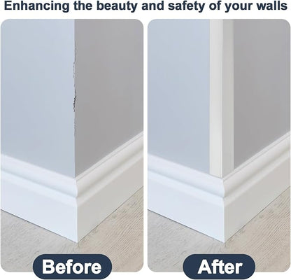 4PCS 45" Aluminum Metal Corner Protectors, Self Adhesive Corner Guards - Image 7