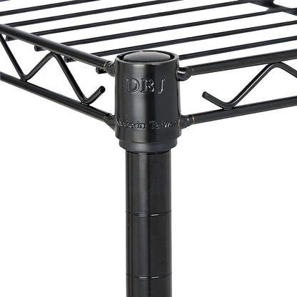 5 Tier Wire Shelving Unit Storage Rack, Metal Heavy Duty Utility Organizers - Image 4