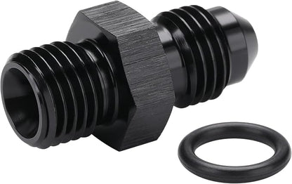 4AN Male Flare to 4AN ORB O-ring Boss Fuel Pump Rail Adapter Fitting Aluminum - Image 5