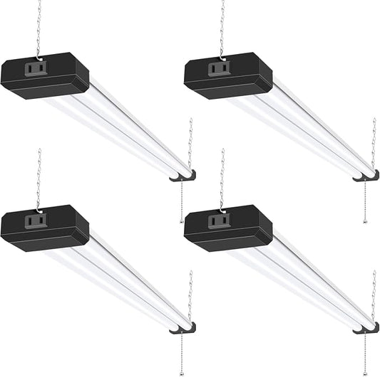 hykolity 4 Pack 4FT Linkable LED Shop Light by hykolity