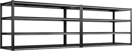 REIBII 60" W Garage Shelving Heavy Duty 2650LBS Storage Shelves Metal Shelving by REIBII