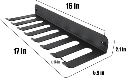 Performance Seven Bars Holder Storage, Custom Powder Coated HEAVY-DUTY STEEL - Image 2