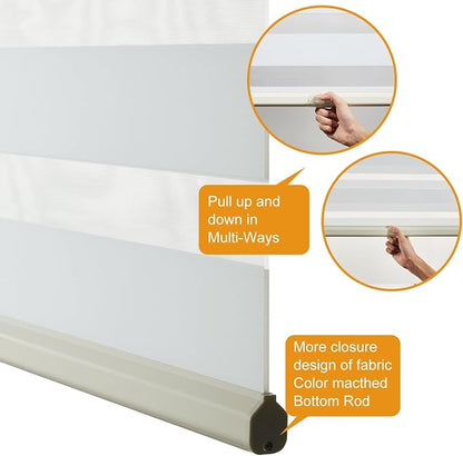 Persilux Zebra Blinds Cordless, Zebra Roller Shades - Image 3