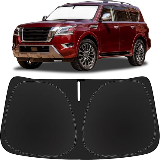 for Armada Windshield Sun Shade Custom Fit by SLOGENTO