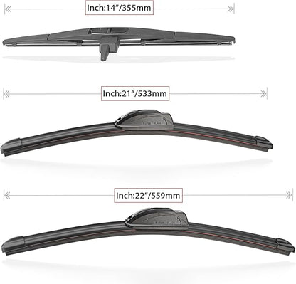 Windshield Wiper Blade Set Replacement - Image 5