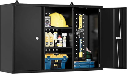 Metal Wall Cabinets for Storage by Fesbos