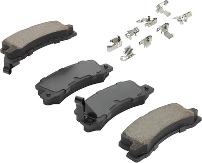 Premium Ceramic Rear Brake Pads Compatible - Image 2