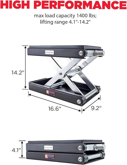 CXRCY 1400 LBS Motorcycle Lift Scissor Jack - Image 5