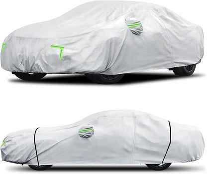 Car Cover Custom Fit for Ford Mustang 1994-2025, Chevy Camaro 2010-2025 by Qualencey