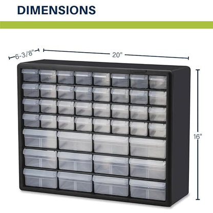 Akro-Mils 44-Drawer Plastic Drawer Storage Cabinet - Image 2