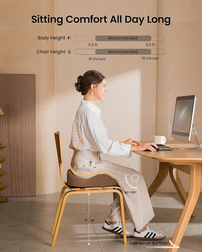 ProtoArc Seat Cushion, Office Chair Cushion - Image 4