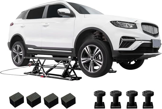 Albott 5000 LBS Portable Car Lift, Adjustable Quick Jack by Albott