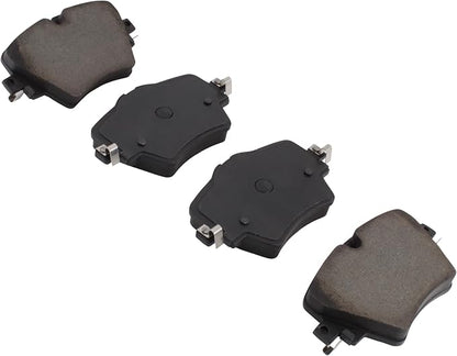 Premium Semi-Metallic Front Brake Pads Compatible - Image 2