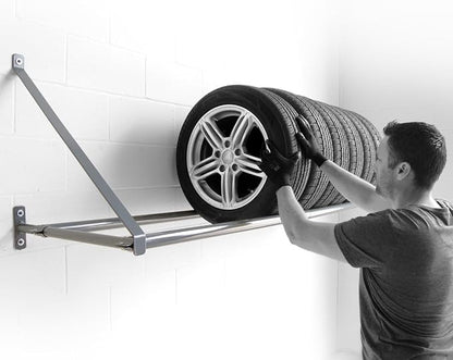 Martins Industries Wall-Mount Tire Rack – Heavy-Duty Steel Storage - Image 7