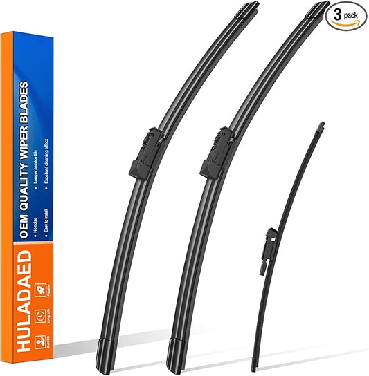 HULADAED® 24'' 20'' 15'' Windshield Wipers Replacement by HULADAED
