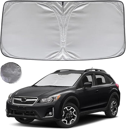 KAYZT Windshield Sun Shade for 2013-2017 Subaru Crosstrek SUV Foldable Sunshade by KAYZT