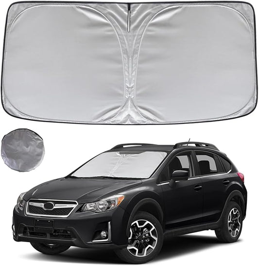 KAYZT Windshield Sun Shade for 2013-2017 Subaru Crosstrek SUV Foldable Sunshade by KAYZT