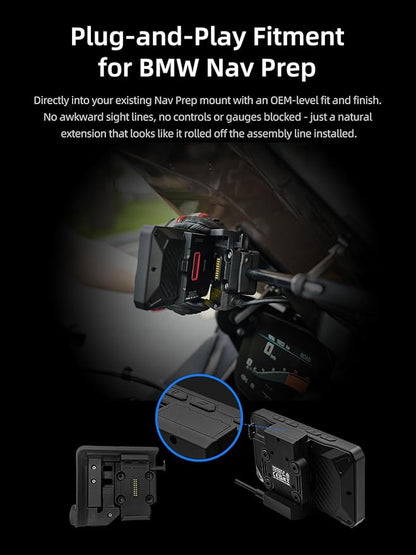 AIO-5 Play for BMW Motorcycles, 3-Pin Interface, Plug-and-Play Smart Display - Image 4