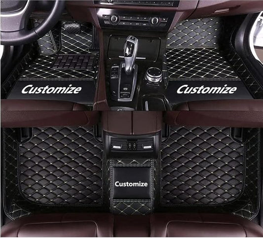 Custom All-Weather Protection Leather Car Floor Mats by LIODOR
