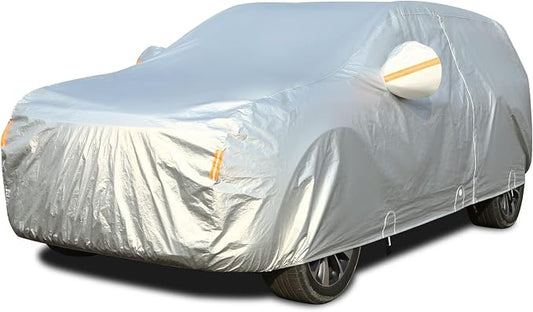 Tecoom SUV Car Cover Waterproof All Weather, Fleece Lining Car Covers by Tecoom