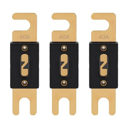40A ANL Fuse 40 Amp Inline Blade Fuses 32V by VEXUNGA