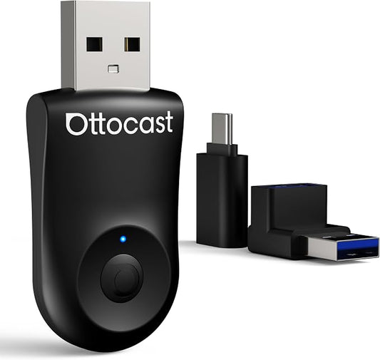 OTTOCAST Mini Wireless Carplay Adapter 2025 by OTTOCAST-Stayconnectedstayahead
