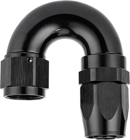 EVIL ENERGY 10AN 180 Degree One Piece Full Flow Hose End Fitting Swivel by EVILENERGY