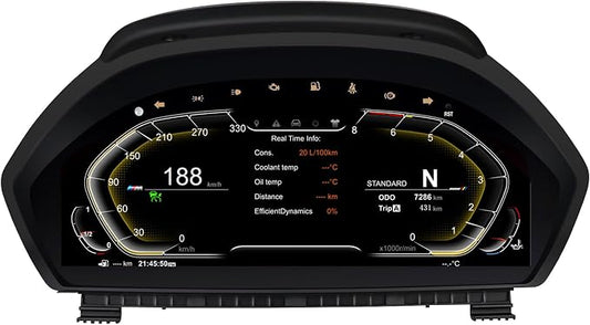 Speedometer Instrument for BMW F30 F36 2013-2020，12.3 inch Linux System by PioowirkAutoNavi