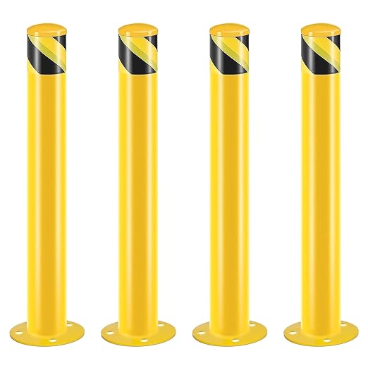 Safety Bollard Post, Steel Bollards, Parking Bollard, by SpecializeinYourNeeds