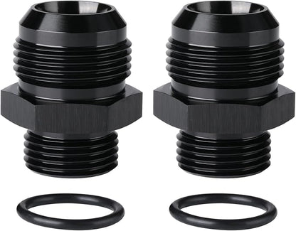 16AN Male Flare to 12AN ORB O-ring Boss Fuel Pump Rail Adapter Fitting Aluminum by Podavelle