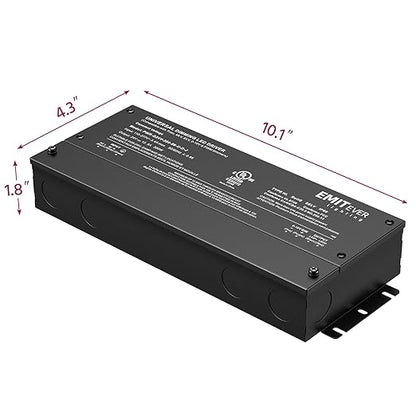 EMITEVER Dimmable Led Driver, 300W AC 110V-277V to DC 24V Transformer, 5-in-1 - Image 3