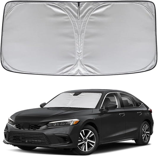 KAYZT Windshield Sun Shade for Honda Civic 2022-2025 11th Gen Foldable Sunshade by KAYZT