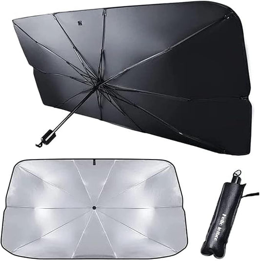helloleiboo Car Windshield Sun Shade UV Rays and Heat Sun Visor Protector by helloleiboo